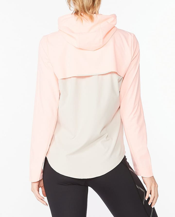 2XU Aero Jacket W Pop Coral/Oatmeal Reflective 2XU