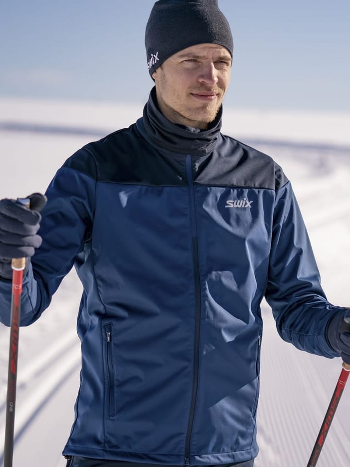 Swix Cross Jacket Ms Estate Blue Swix