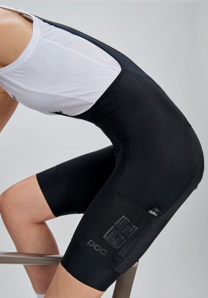 POC W'S Cadence Cargo Bib Shorts Uranium Black POC