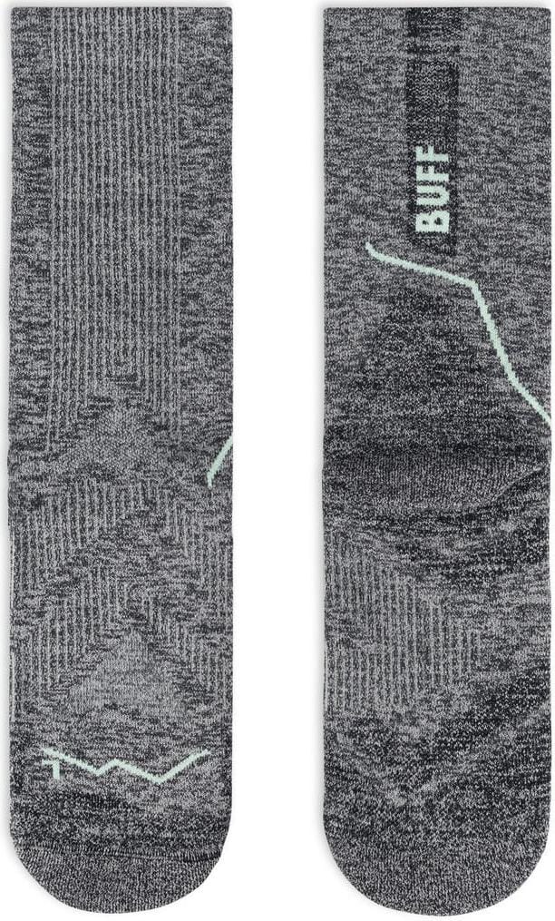 Buff Dryflx Crew Socks Grey Buff