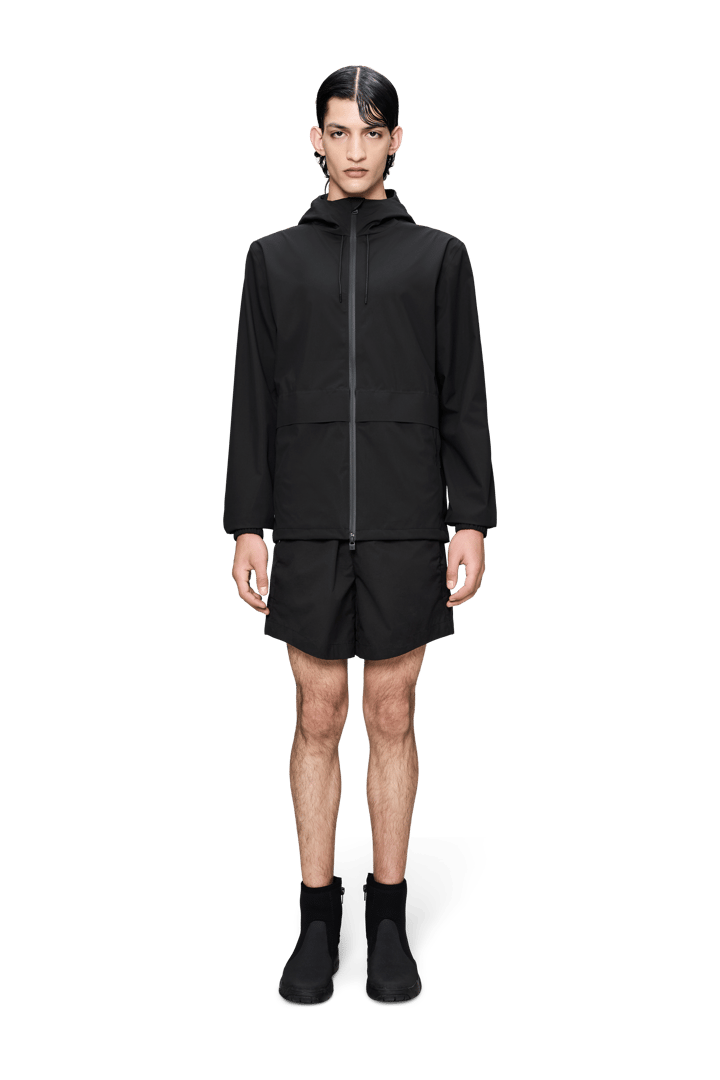Rains Unisex Suva Hardshell Pocket Jacket Black Rains