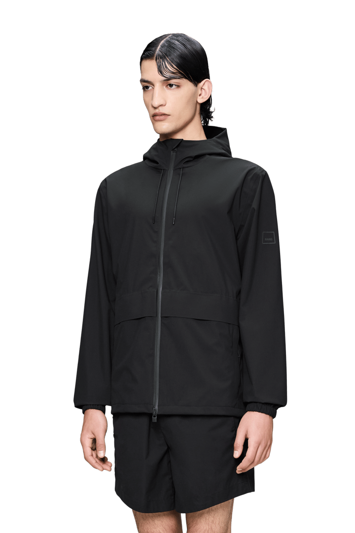 Rains Unisex Suva Hardshell Pocket Jacket Black Rains