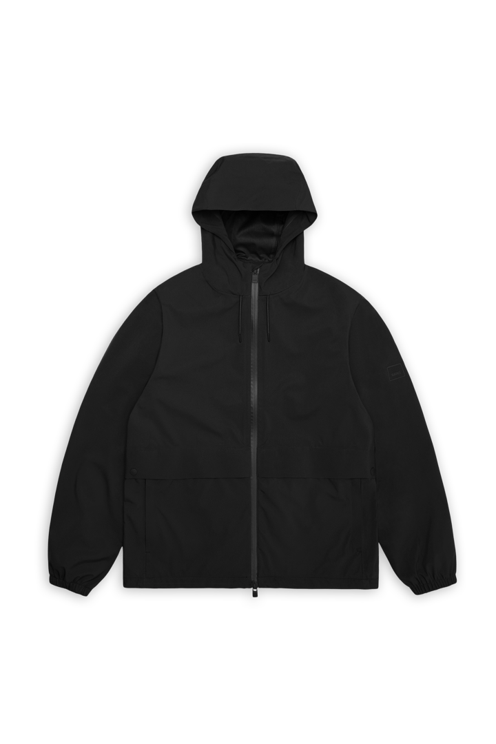 Rains Unisex Suva Hardshell Pocket Jacket Black Rains