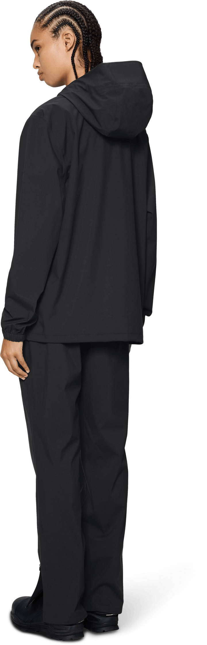 Rains Unisex Suva Hardshell Pocket Jacket Black Rains