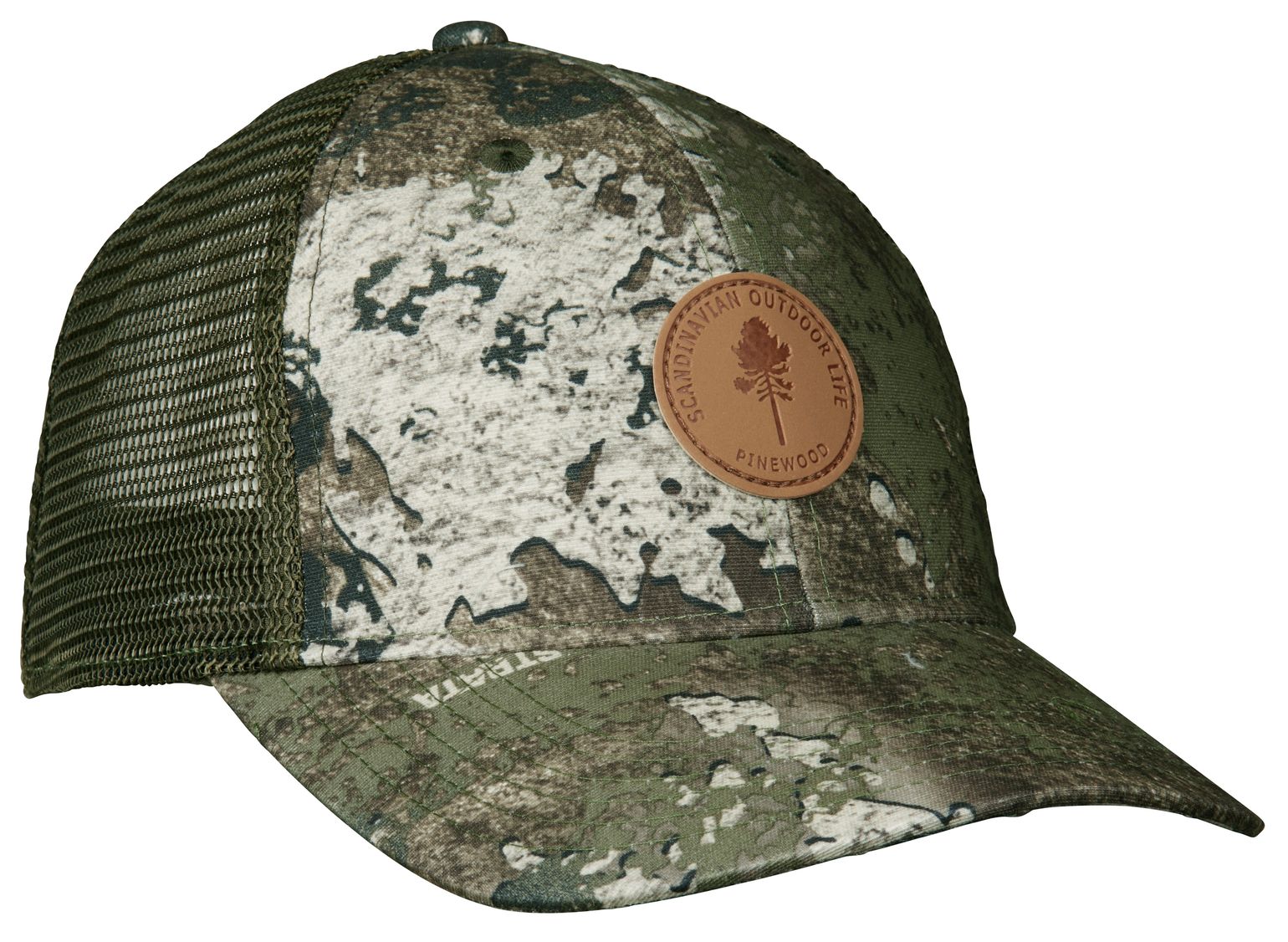 Pinewood Hunters Mesh Cap Strata/Moss Green