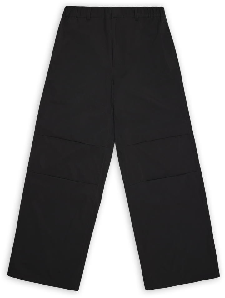 Rains Unisex Suva Hardshell Pants Wide Black Rains