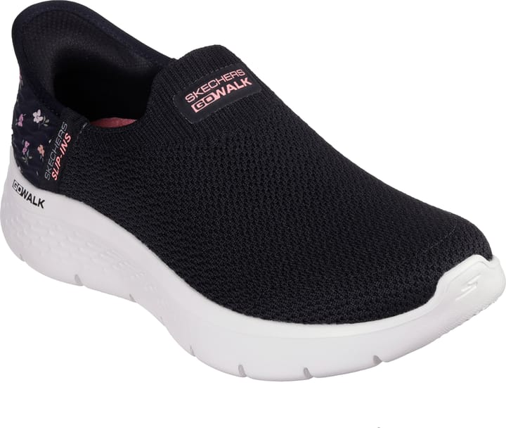 Skechers Women's Slip-Ins: Go Walk Flex Black Pink Skechers