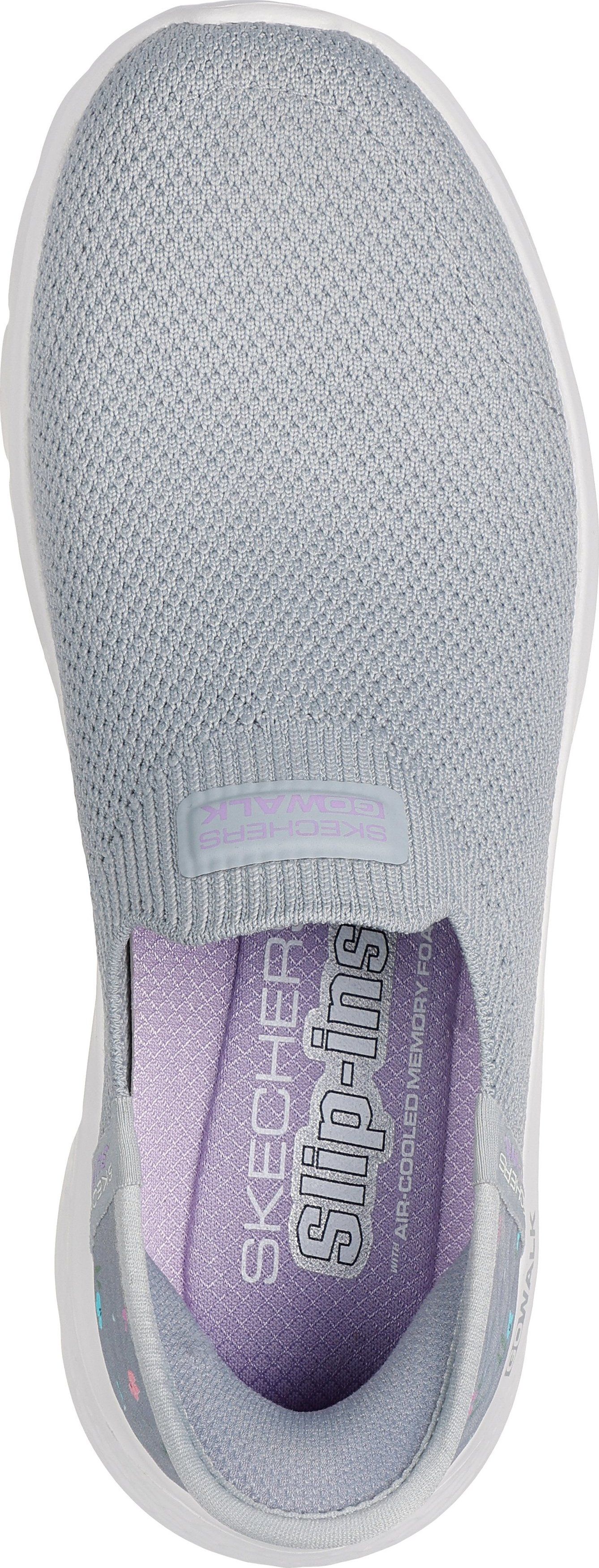 Skechers Women's Slip-Ins: Go Walk Flex Grey Lavender