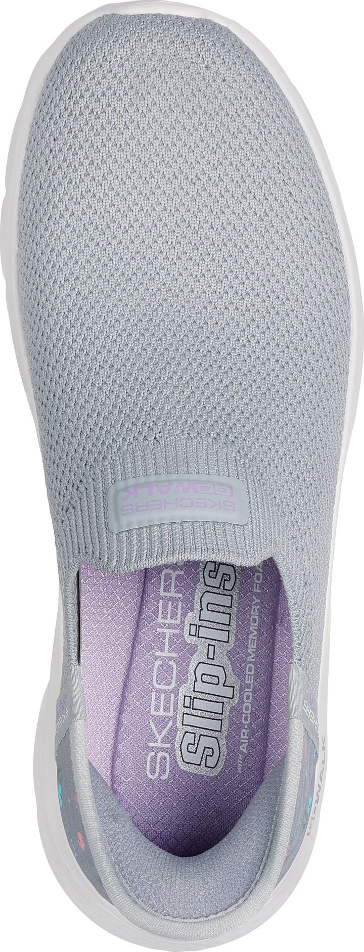 Skechers Women's Slip-Ins: Go Walk Flex Grey Lavender Skechers
