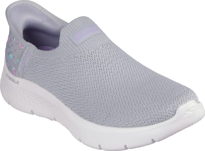 Skechers Women's Slip-Ins: Go Walk Flex Grey Lavender Skechers