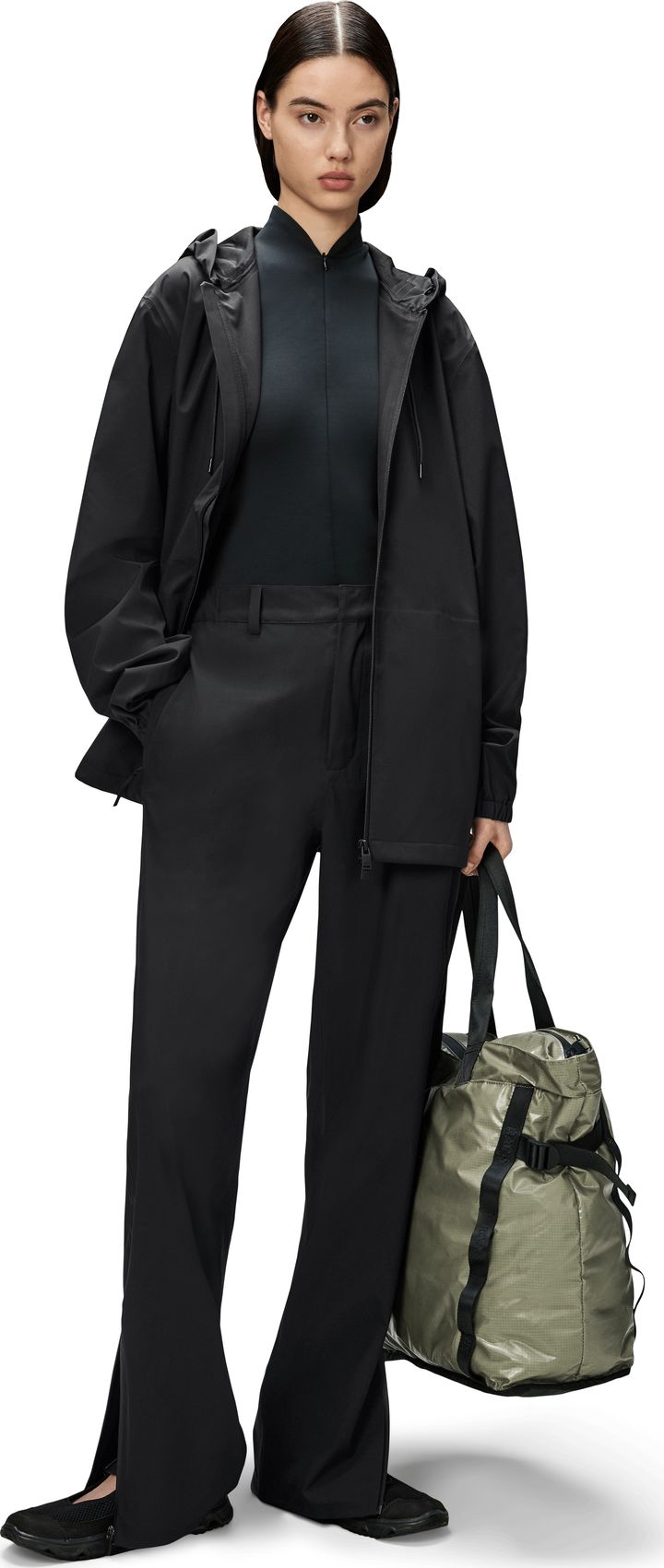 Rains Unisex Suva Hardshell Pants Regular W3 Black Rains