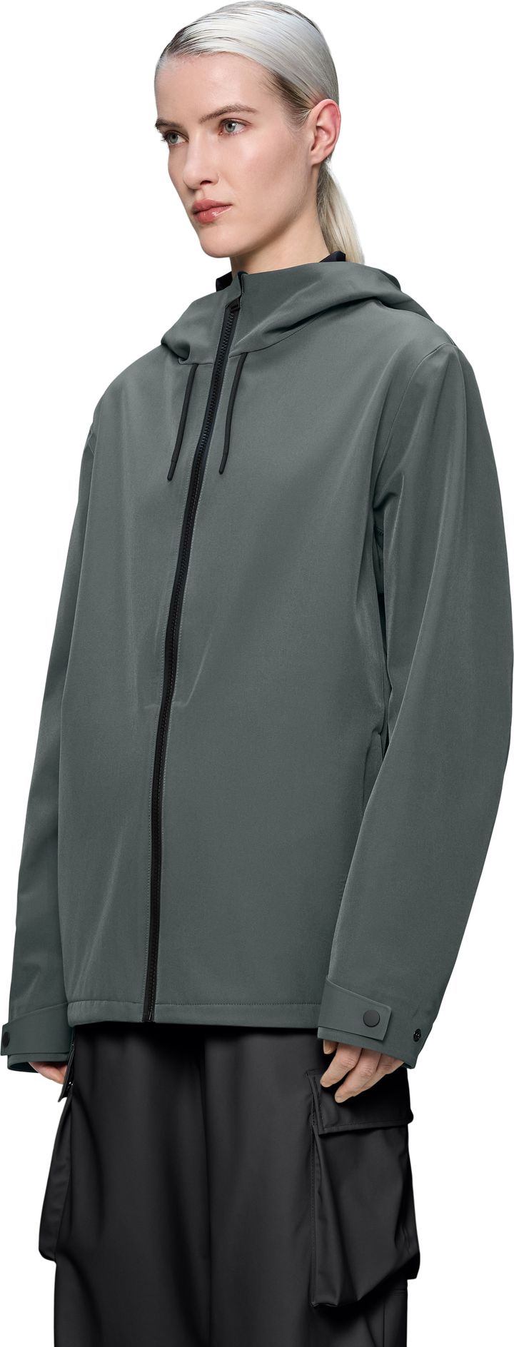 Rains Suva Softshell Jacket W3t1 Dark Grey Rains