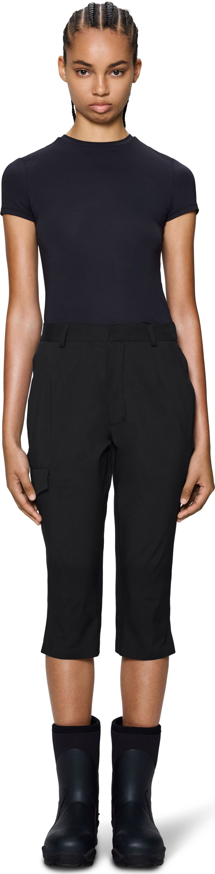 Rains Women's Suva Hardshell Capri W3 Black Rains