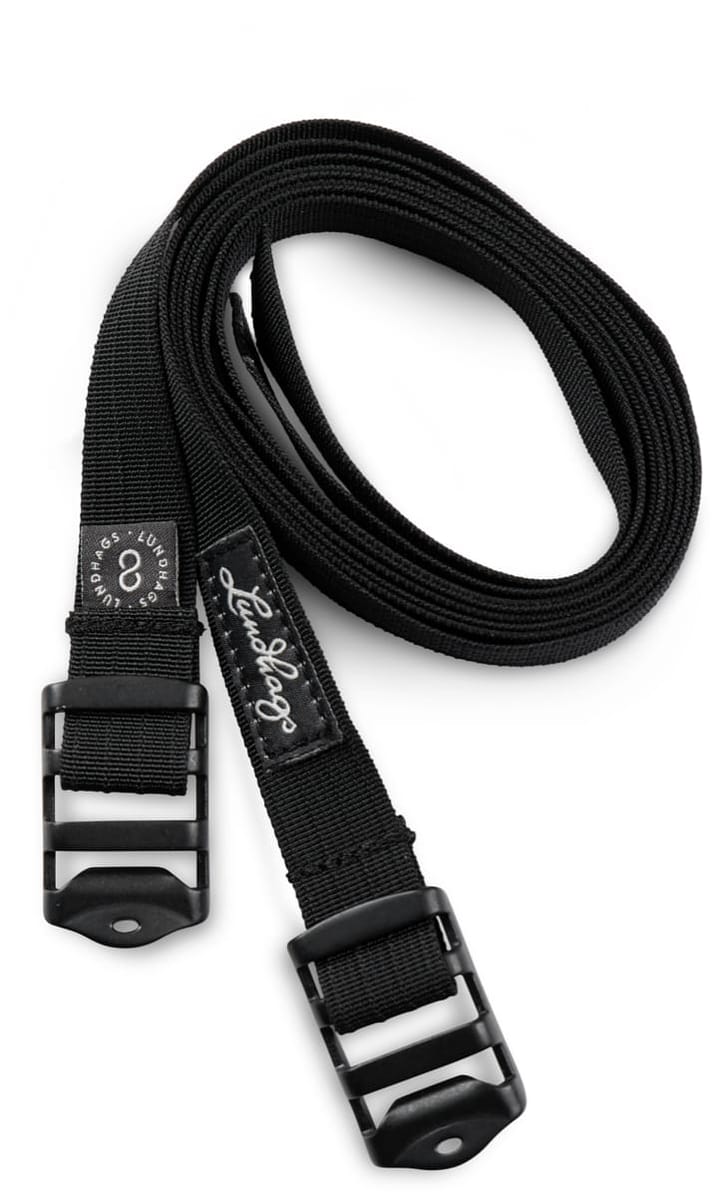 Lundhags Compression Straps Black 100CM Lundhags