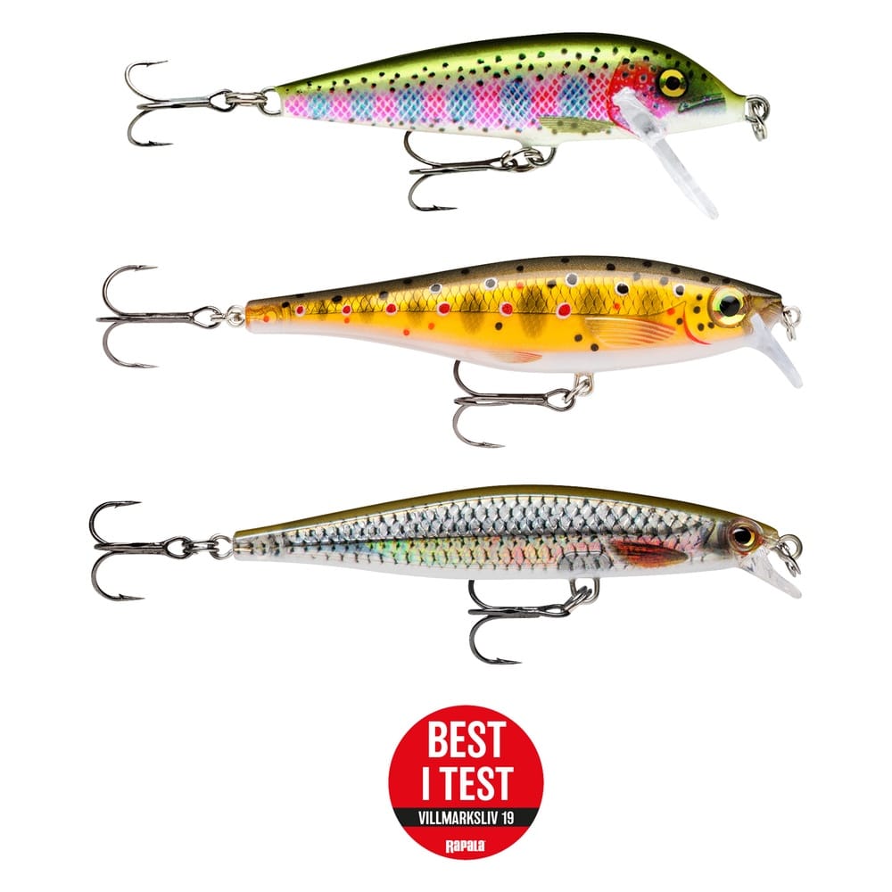 Rapala Best I Test Ørret 3pk Rapala