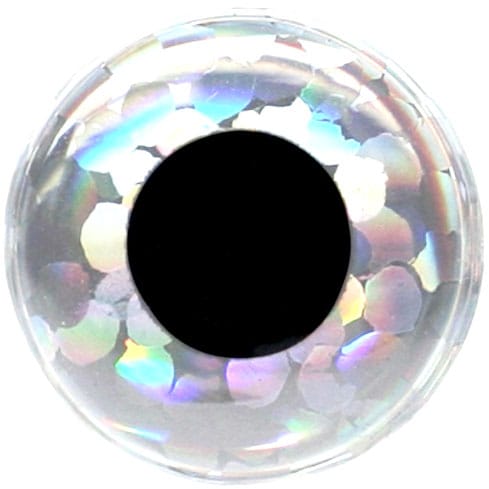 The Fly Co 3d Epoxy Eyes - Holo Silver 20stk The Fly Co The Fly Co 3d Epoxy Eyes - Holo Silver 20stk The Fly Co