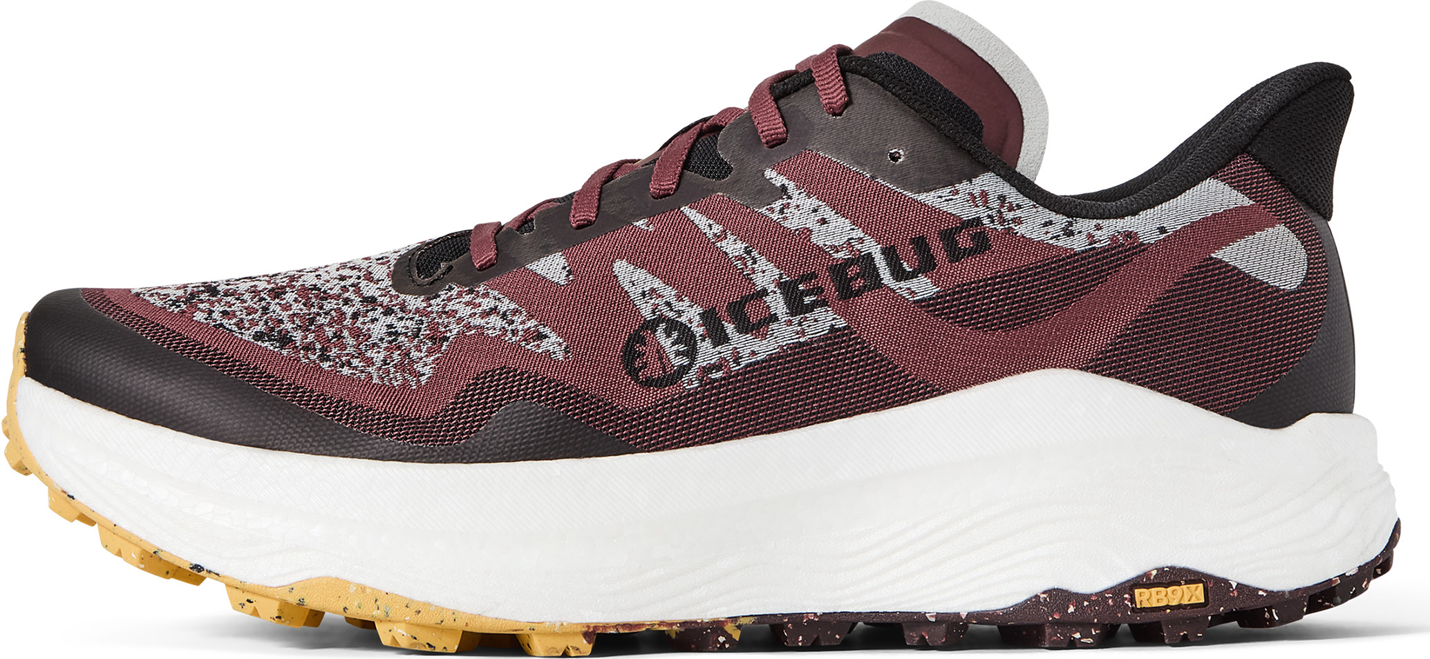 Icebug Women's J&auml;rv RB9X Dark Cherry/yellow