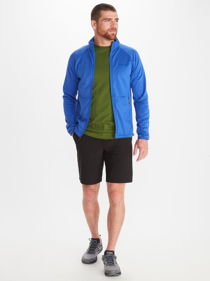 Marmot Men's Leconte Fleece Jacket Trail Blue Marmot