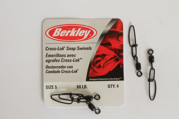 Berkley Mc Mahon Cross-Lok Snap/Swivels Size 5 Berkley