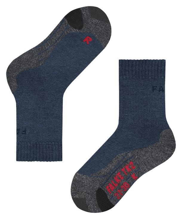 Falke TK2 Kids Trekking Socks Dark Blue Falke