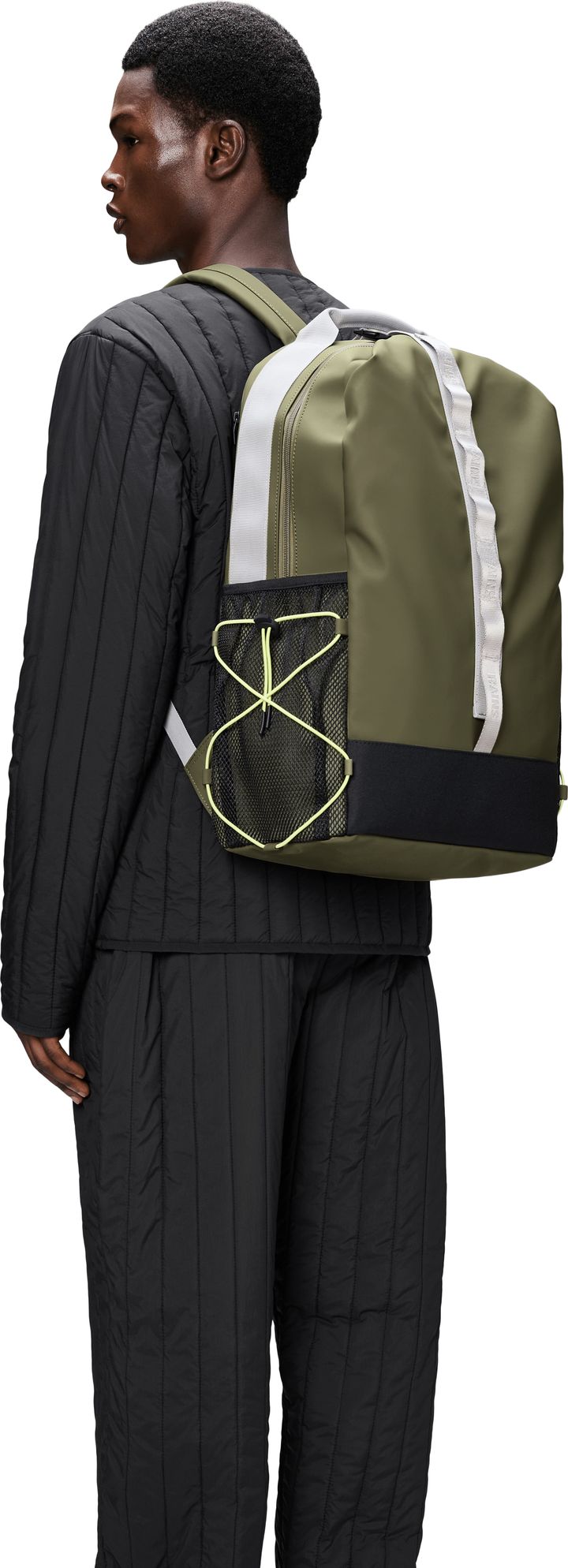 Rains Trail Clip Front Backpack W3 Marsh Rains
