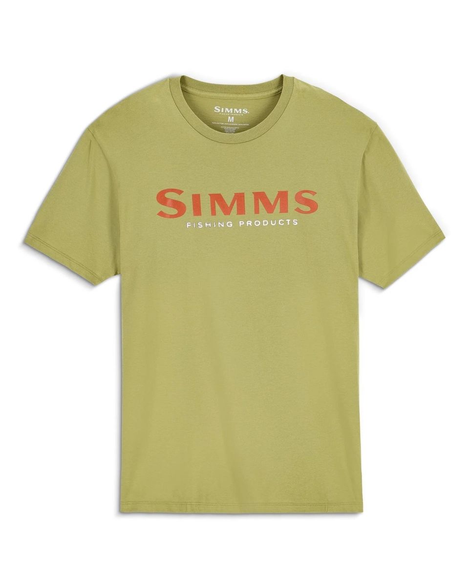 Simms Simms Logo T-Shirt Tent Green