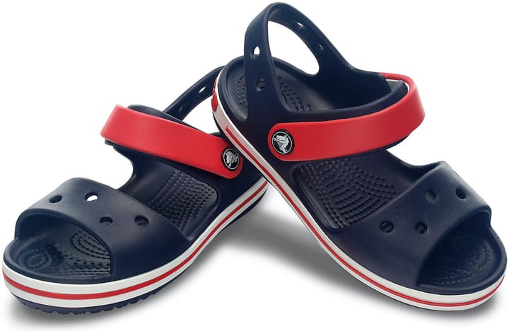 Crocs Kids' Crocband Sandal Kids Navy/Red Crocs