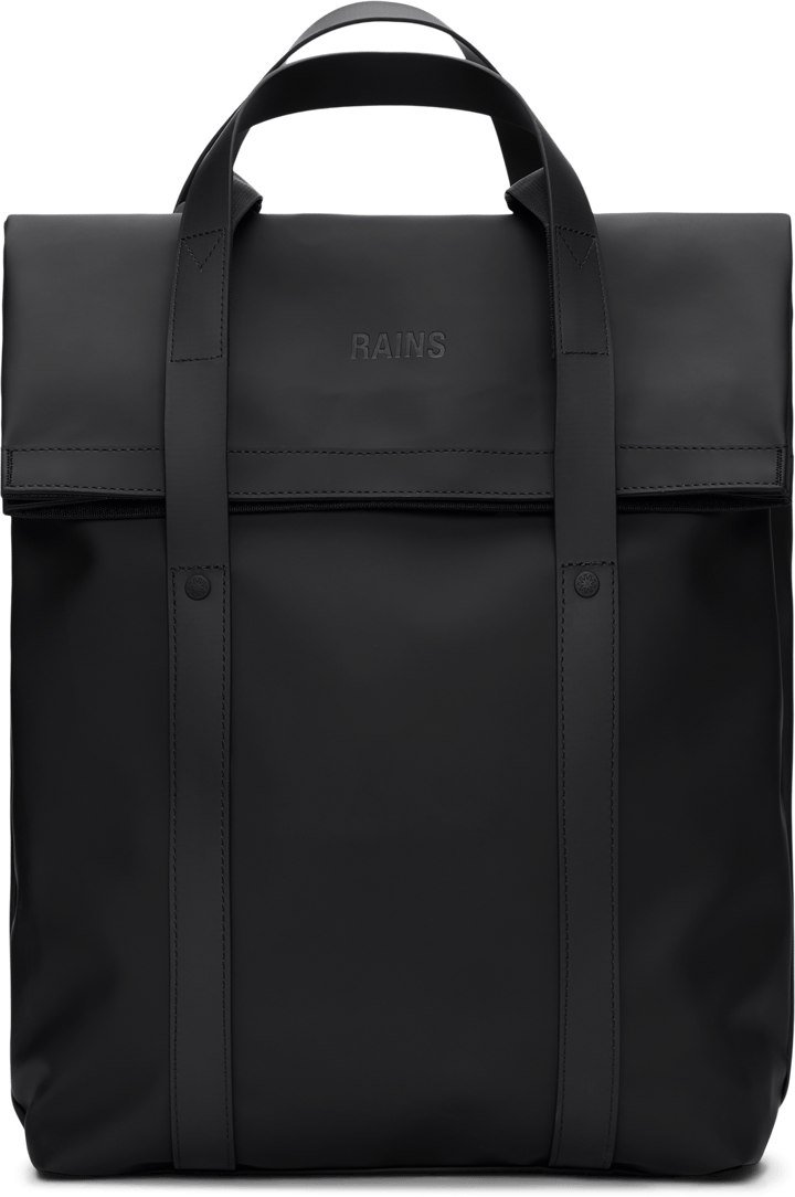 Rains 2 Way Tote Backpack Black Rains