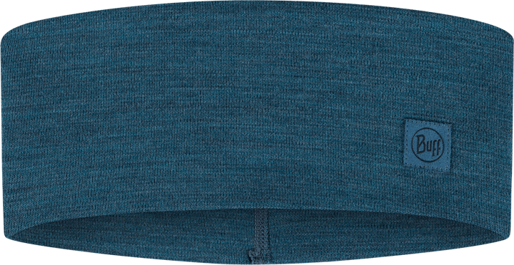Buff Merino Wide Headband Solid Ocean Buff