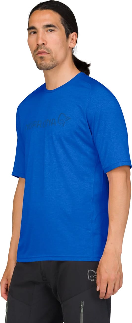 Norrøna Men's Fjørå Equaliser Lightweight T-Shirt Skydiver Norrøna