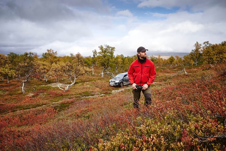 Härkila Kamko Fleece Brown/Red Härkila