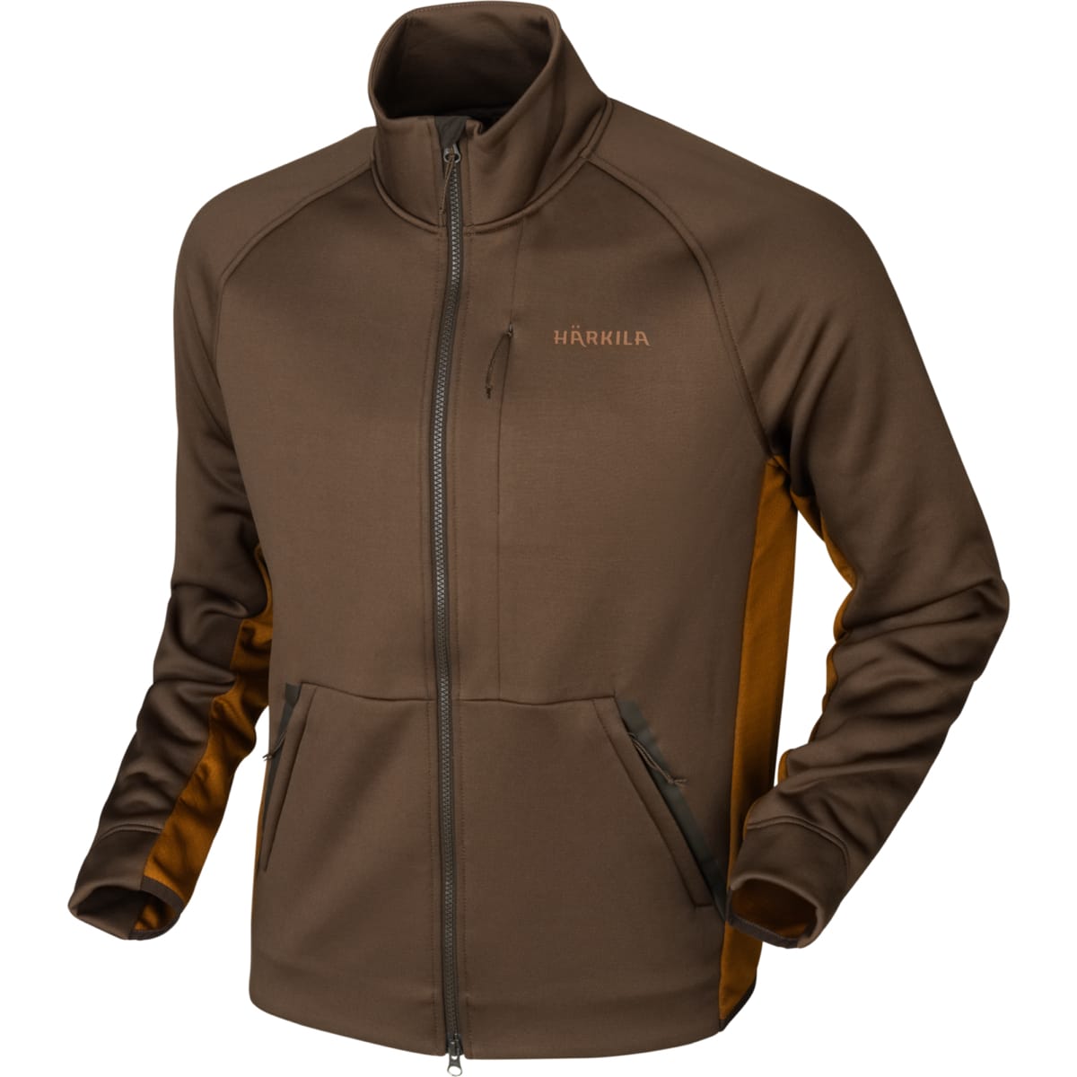 Härkila Borr Hybrid Fleece Slate Brown/Rustique Clay