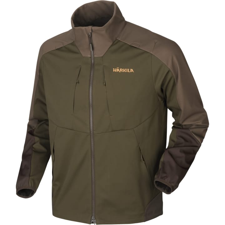 Härkila Men's Magni Fleece Jacket Willow green/Shadow brown Härkila