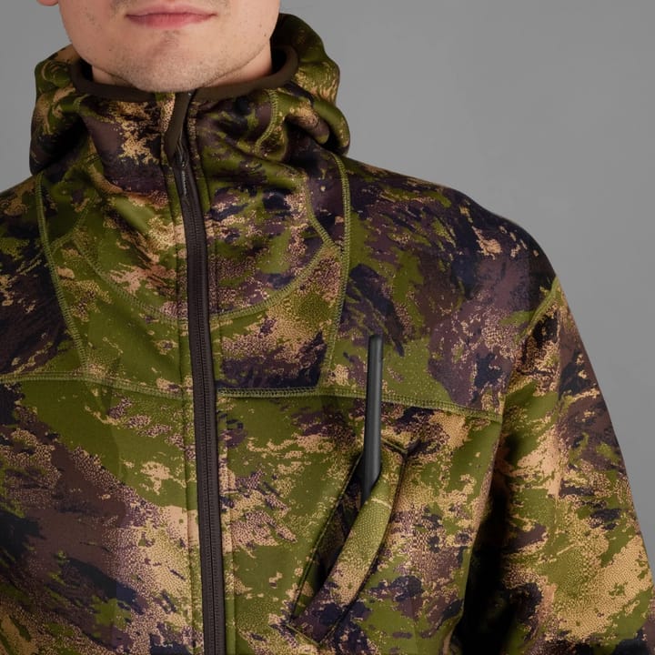 Härkila Deer Stalker Fleece-Hettegenser Med Glidelås Willow Green Härkila