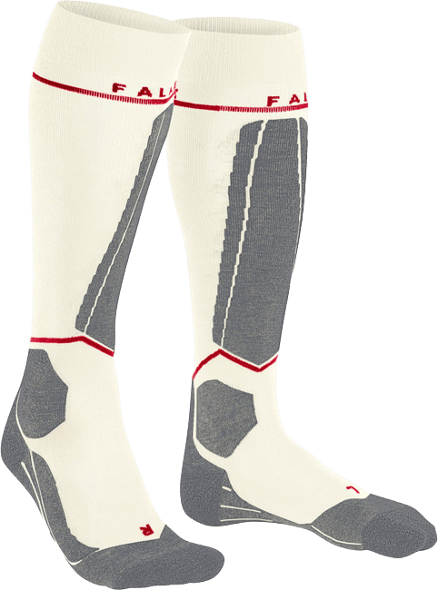 Falke Women's SK4 Advanced Compression Light Off White