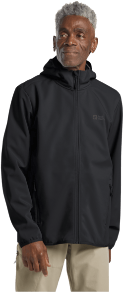 Jack Wolfskin Men's Bornberg Hoody Black
