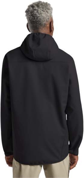 Jack Wolfskin Men's Bornberg Hoody Black Jack Wolfskin