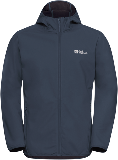 Jack Wolfskin Men's Bornberg Hoody Midnight Sky