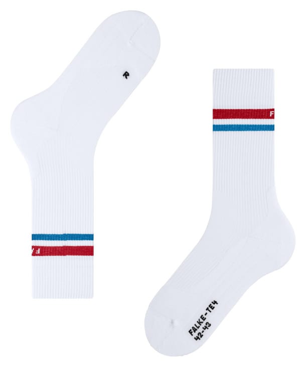 Falke Women's TE4 Classic Tennis Socks White/multi Falke
