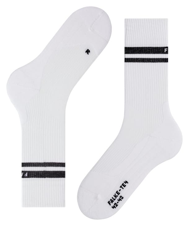 Falke Men's TE4 Classic Men Tennis Socks White/black Falke