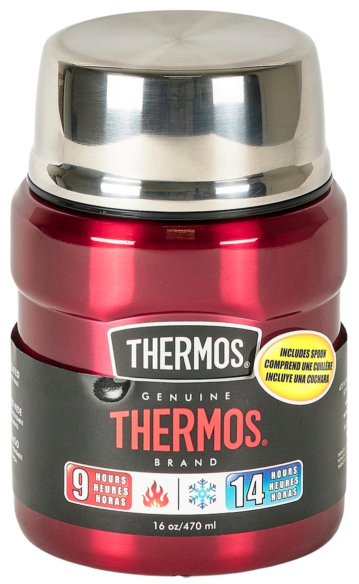 Thermos King Mattermos M/Skje Dark Red 470ml Thermos