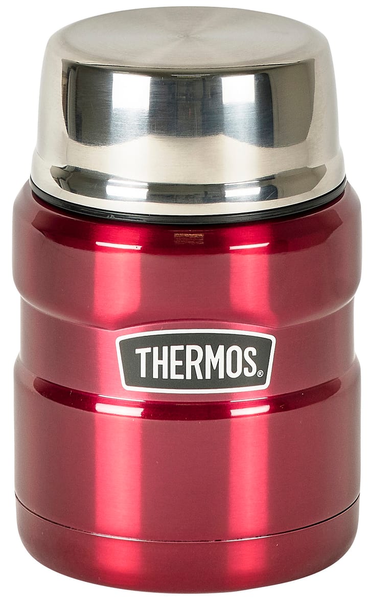Thermos King Mattermos M/Skje Dark Red 470ml Thermos Thermos King Mattermos M/Skje Dark Red 470ml Thermos