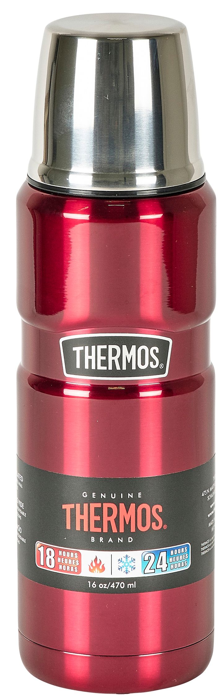 Thermos King Termos Dark Red 470ml Thermos Thermos King Termos Dark Red 470ml Thermos