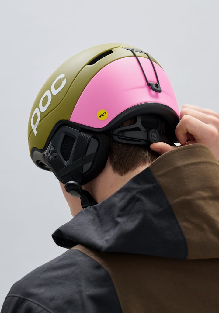 POC Obex Contour Olivine Green Matt/Thulite Pink Matt POC