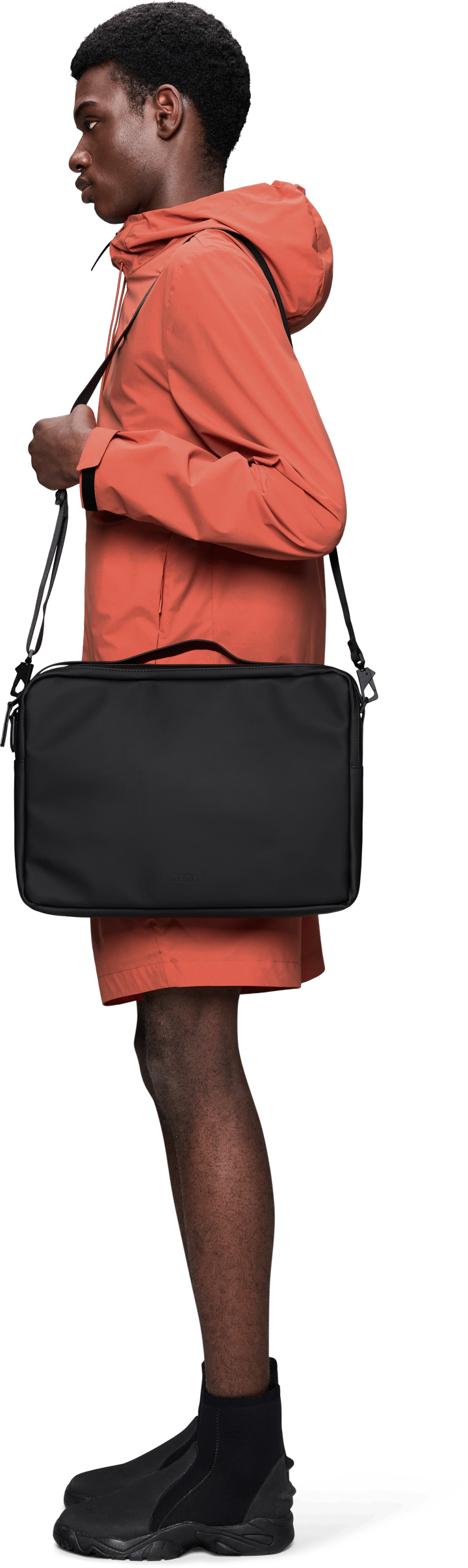 Rains Laptop Bag 15"/16" W3 Black Rains
