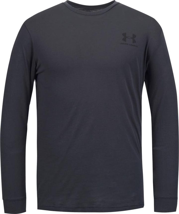 Under Armour Men's UA Left Chest Longsleeve Black Under Armour