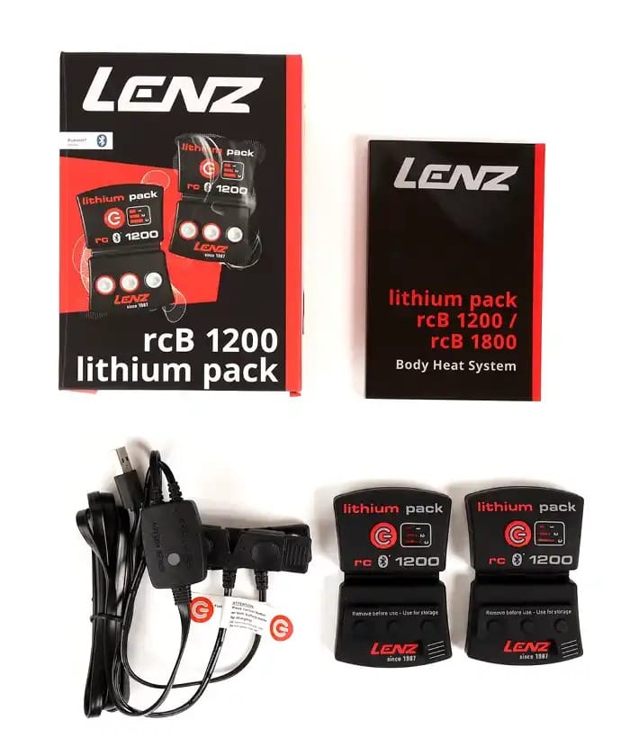 Lenz Lithium Pack Rcb 1200 Black Lenz