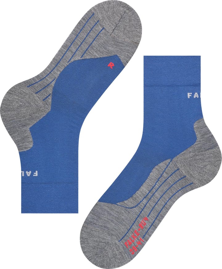 Falke Men's RU4 Endurance Running Socks Athletic Blue Falke Falke Men's RU4 Endurance Running Socks Athletic Blue Falke