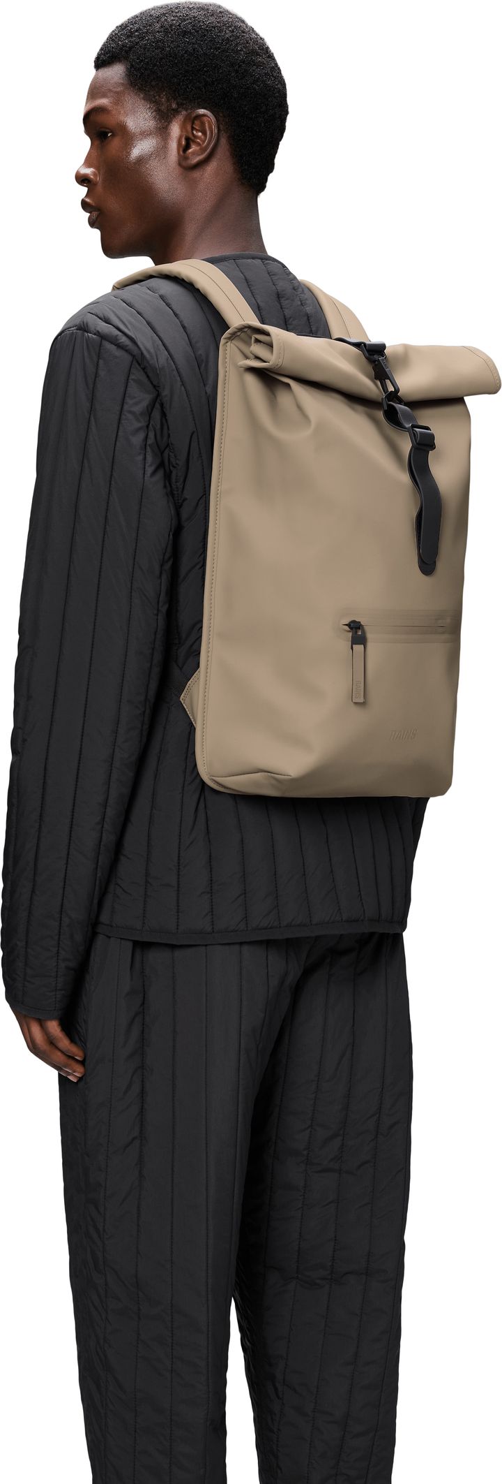 Rains Rolltop Rucksack W3 Beige Rains