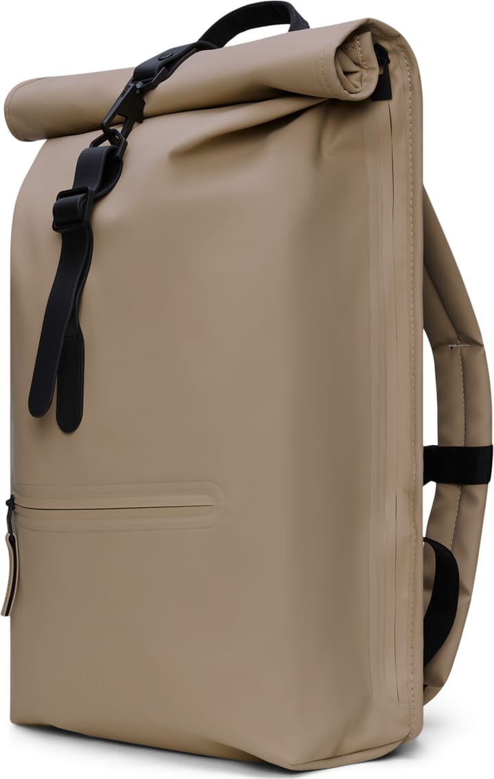 Rains Rolltop Rucksack W3 Beige Rains Rains Rolltop Rucksack W3 Beige Rains